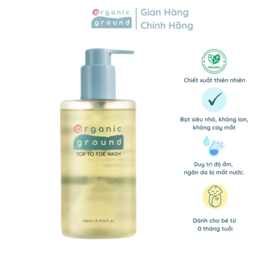 Sữa tắm gội toàn thân hữu cơ 300ml - Làm sạch dịu nhẹ, giá ưu đãi 678.000 VNĐ 3 Sữa tắm gội toàn thân hữu cơ 300ml - Làm sạch dịu nhẹ, giá ưu đãi 678.000 VNĐ 3