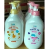 Sữa tắm gội trẻ em OZE Ultra Mild Head To Toe 550ml Dưỡng ẩm nhẹ an toàn da nhạy cảm giá ưu đãi 122.000₫ 8