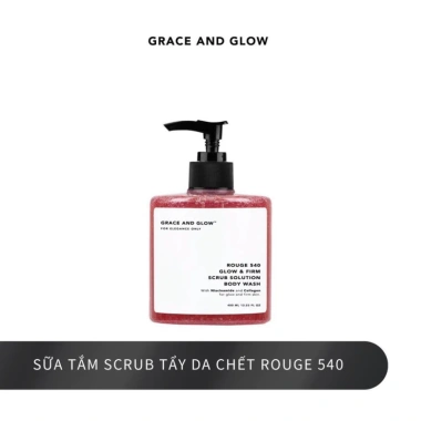 Sữa tắm GRACE AND GLOW Body Wash 400ml Rosslyn – Dưỡng sáng, ẩm sâu, tẩy da chết, da mềm mịn 9