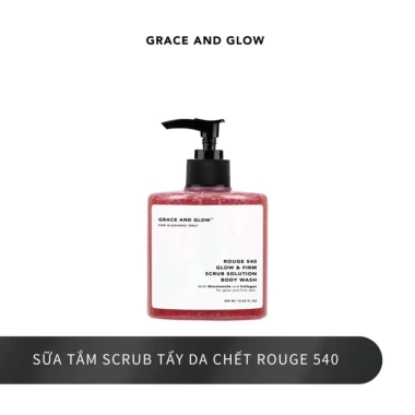 Sữa tắm GRACE AND GLOW Body Wash 400ml Rosslyn – Dưỡng sáng, ẩm sâu, tẩy da chết, da mềm mịn 11