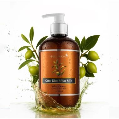 Sữa tắm Hari Won 500ml: Dưỡng ẩm, hương thơm dịu nhẹ, giảm giá 20% chỉ 139.000₫