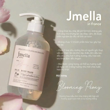 Sữa Tắm Hương Nước Hoa Jmella 1.000ml - Da Thông Thoáng, Mềm Mại, Giá Ưu Đãi 250.500 VND 4