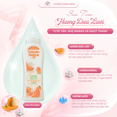 Sữa tắm hương trái cây Tulipán Negro - Fruity Collection - Hwin Beauty Care, giảm giá 18% chỉ 263.000đ 5