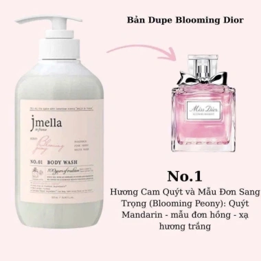 Sữa tắm Jmella Body Wash Hàn Quốc 1.000ml - Hương nước hoa cao cấp, loại bỏ bụi bẩn, lưu hương lâu, giảm giá 252.000₫ 5