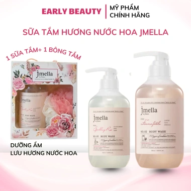 Sữa tắm Jmella In France Body Wash dưỡng ẩm, thơm lâu, dịu nhẹ cho da nhạy cảm – 107.000₫