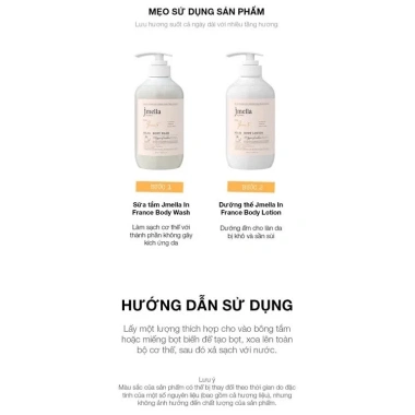 Sữa tắm Jmella In France Body Wash dưỡng ẩm, thơm lâu, dịu nhẹ cho da nhạy cảm – 107.000₫