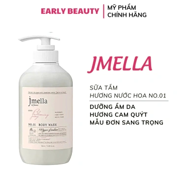 Sữa tắm Jmella In France Body Wash dưỡng ẩm, thơm lâu, dịu nhẹ cho da nhạy cảm – 107.000₫