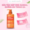 Sữa tắm KUNDAR trắng da honey macadamia, nha đam mật ong, lưu hương lâu, giá 230k