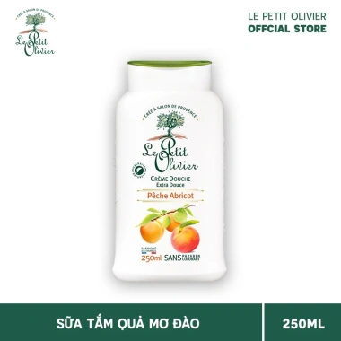 Sữa tắm Le Petit Olivier 250ml chính hãng mơ đào - Dưỡng ẩm, sáng da, ngừa mụn từ Pháp, giá 250k 6 Sữa tắm Le Petit Olivier 250ml chính hãng mơ đào - Dưỡng ẩm, sáng da, ngừa mụn từ Pháp, giá 250k 6