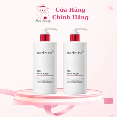 Sữa tắm Medicube Red Acne Body Wash 400ml - Trị mụn, giá ưu đãi 459.000₫