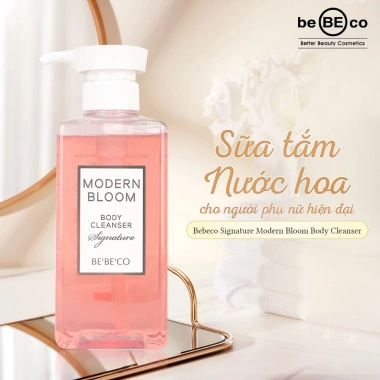 Sữa tắm nước hoa BEBECO Signature Modern Bloom - Lưu hương lâu, phụ nữ hiện đại, 476.100 VND