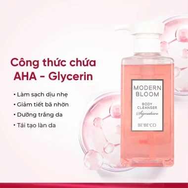Sữa tắm nước hoa BEBECO Signature Modern Bloom - Lưu hương lâu, phụ nữ hiện đại, 476.100 VND