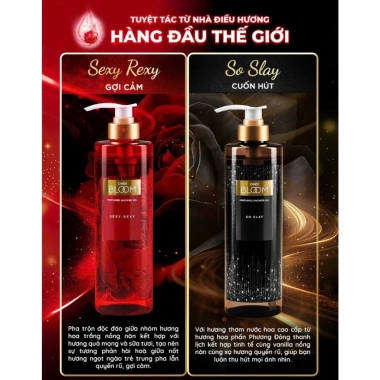 Sữa tắm nước hoa Cindy Bloom 640g Ngọt ngào, quyến rũ, năng động, tự tin 128.000₫