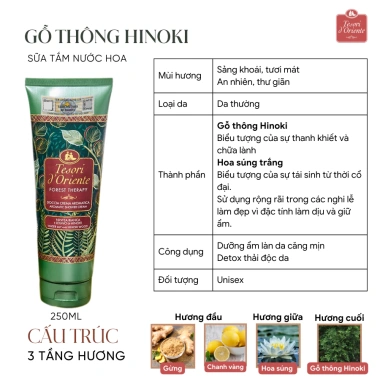 Sữa tắm nước hoa Tesori d'Oriente nhập khẩu Ý 500ml/250ml/25ml - Dưỡng ẩm, mịn da, lưu hương 8h, chỉ 69.000₫ 10