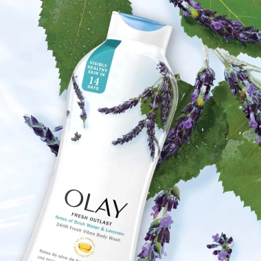 Sữa tắm Olay Fresh Outlast 364ml/650ml - Dưỡng ẩm, thơm lâu, giảm giá 239k