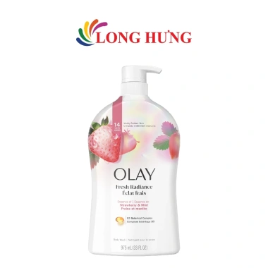 Sữa tắm Olay Fresh Radiance Body Wash 650ml-975ml Giá chỉ 239.000đ, da mềm mịn, hương tươi mát