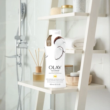 Sữa tắm Olay Ultra Moisture 650ml-975ml - Dưỡng ẩm sâu, Da mềm mịn, Giá chỉ 239.000 VND