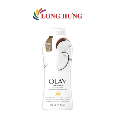 Sữa tắm Olay Ultra Moisture 650ml-975ml - Dưỡng ẩm sâu, Da mềm mịn, Giá chỉ 239.000 VND