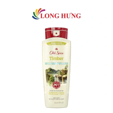 Sữa tắm Old Spice Body Wash 532ml Làm sạch da, giữ hương lâu, chỉ 199.000₫