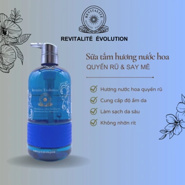 Sữa tắm Revitalite Evolution hương nước hoa – Dưỡng ẩm, làm sạch sâu, da mềm mịn, giảm giá chỉ 189.999₫ 4