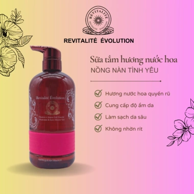 Sữa tắm Revitalite Evolution hương nước hoa – Dưỡng ẩm, làm sạch sâu, da mềm mịn, giảm giá chỉ 189.999₫ 5