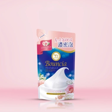 Sữa tắm siêu tạo bọt Cow Bouncia 360ml - Hoa hồng, dưỡng ẩm, giá chỉ 89.000₫ 2