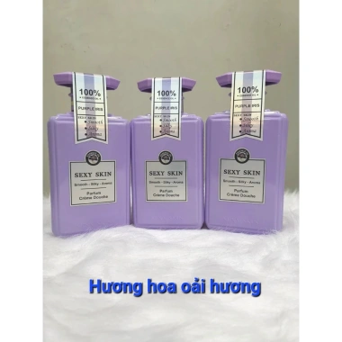 Sữa tắm Skin Sexy 600ml hương nước hoa Pháp – Dưỡng ẩm, Trắng da, Quyến rũ 160k