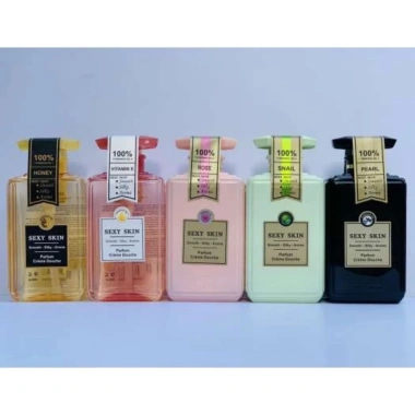 Sữa tắm Skin Sexy 600ml hương nước hoa Pháp – Dưỡng ẩm, Trắng da, Quyến rũ 160k