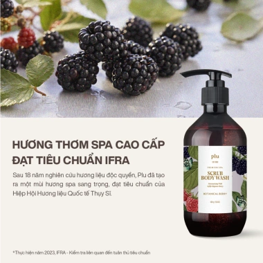 Sữa tắm tẩy tế bào chết Plu Spa Scrub 500g – Dưỡng ẩm, sáng da, hương hoa 299k 2