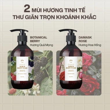Sữa tắm tẩy tế bào chết Plu Spa Scrub 500g – Dưỡng ẩm, sáng da, hương hoa 299k 5
