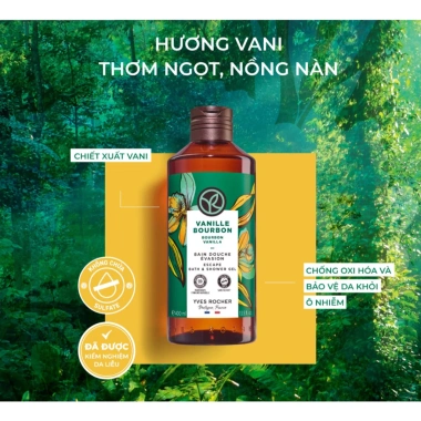 Sữa tắm thiên nhiên không Sulfate Yves Rocher 400ml – Da mềm mại, mùi hương đa dạng, chỉ 90.000₫ 8