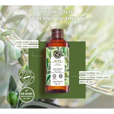 Sữa tắm thiên nhiên không Sulfate Yves Rocher 400ml: Nuôi dưỡng da mịn màng, đa dạng mùi hương, giá 90.000 VND