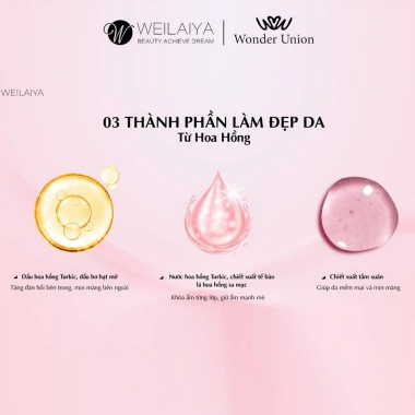 Sữa tắm trắng da Niacinamide Weilaiya 450ml, làm sạch da, thơm lâu, phù hợp mọi loại da, giá chỉ 405.000đ