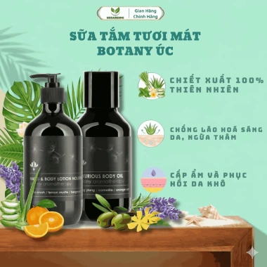 Sữa Tắm Tươi Mát Botany Úc - Dưỡng ẩm, sáng da, làm sạch sâu, thiên nhiên, thơm lâu, giảm giá 199k 2