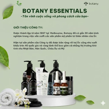 Sữa Tắm Tươi Mát Botany Úc - Dưỡng ẩm, sáng da, làm sạch sâu, thiên nhiên, thơm lâu, giảm giá 199k 10
