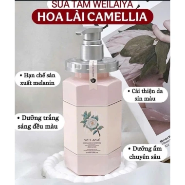 Sữa tắm Weilaiya 450ml - Làm sạch sâu, cấp ẩm, dưỡng sáng da body, giá ưu đãi 399.000₫ 4 Sữa tắm Weilaiya 450ml - Làm sạch sâu, cấp ẩm, dưỡng sáng da body, giá ưu đãi 399.000₫ 4