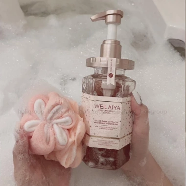 Sữa tắm Weilaiya Cánh Hoa Hồng Damask 450ml - Dưỡng ẩm, sáng da, chỉ 399.000₫ 4
