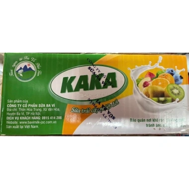 Sữa trái cây nhiệt đới KaKa 48 hộp 110ml Giảm giá 190k dinh dưỡng cho bé
