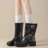 Sữa Trắng Đống Tất Nữ Ins Phong Cách Nhật Bản - Jk Nối Xếp Chồng, Cotton Nguyên Chất, Maillard Boots Bê Tất, Giá 37.422 VND 5