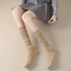 Sữa Trắng Đống Tất Nữ Ins Phong Cách Nhật Bản - Jk Nối Xếp Chồng, Cotton Nguyên Chất, Maillard Boots Bê Tất, Giá 37.422 VND 9