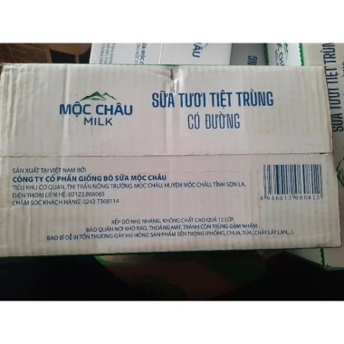 Sữa tươi Mộc Châu Sơn La 48 hộp 110ml - Ngon, dinh dưỡng, giá chỉ 231.882 VND