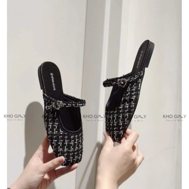 Sục nữ bệt mũi vuông dây ngang đá trái tim - Giá ưu đãi 119.000đ, thiết kế sang trọng 2 Sục nữ bệt mũi vuông dây ngang đá trái tim - Giá ưu đãi 119.000đ, thiết kế sang trọng 2