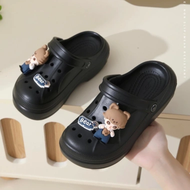 Sục nữ độn đế đỏ hottrend BEAR Dép sục 320 Đức Phúc giảm giá 105k