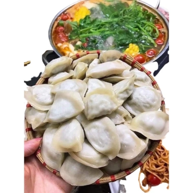 Sủi Cảo Nhân Thịt Videli 1kg - Thả Lẩu, Rán Giòn Ăn Kèm Mì Tôm Giá Chỉ 69K 5