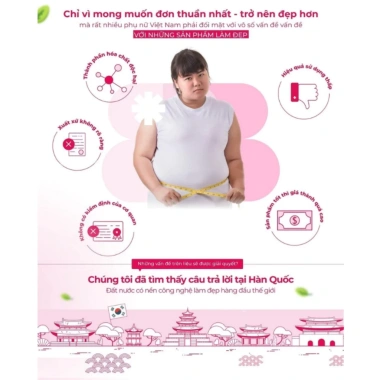 Sủi giảm cân Balporo Bbae chính hãng - Giảm mỡ, cải thiện da, giá chỉ 210.000đ 4