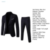 Suit Blazer Nam Dáng Ôm Trơn, Cổ Một Nút Phong Cách Hàng Ngày, Giá 668.833₫ 3