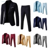 Suit Blazer Nam Dáng Ôm Trơn, Cổ Một Nút Phong Cách Hàng Ngày, Giá 668.833₫ 6