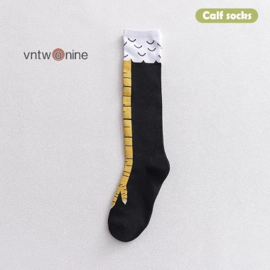 Sujian444 1 Cặp 3D Ngộ Nghĩnh Chân Gà Đầu Gối Tất Cao Cá Tính Quà Tặng NICE 8 Sujian444 1 Cặp 3D Ngộ Nghĩnh Chân Gà Đầu Gối Tất Cao Cá Tính Quà Tặng NICE 8