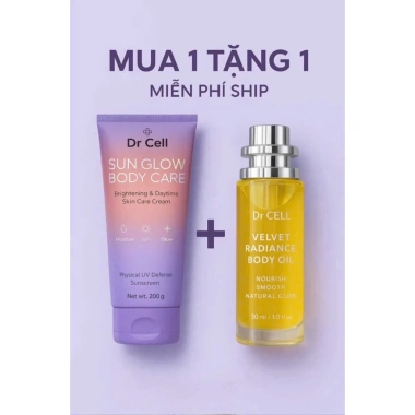 Sun Glow Dr.Cell - Kem Chống Nắng Toàn Thân Dưỡng Ẩm, Bảo Vệ Da, 330.000 VND 4 Sun Glow Dr.Cell - Kem Chống Nắng Toàn Thân Dưỡng Ẩm, Bảo Vệ Da, 330.000 VND 4