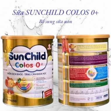 SUNCHILD COLOS 0+ 1+ Gold HSD mới nhất – Bổ sung dinh dưỡng, phát triển toàn diện cho bé chỉ 518.000₫